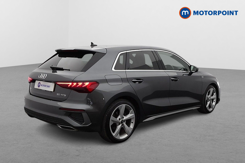 Audi A3 S Line Automatic Petrol Hatchback - Stock Number (1598570) - Drivers side rear corner