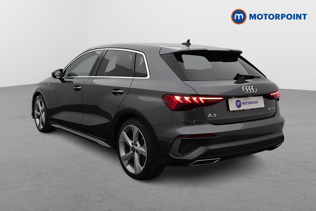 Audi A3 S Line Automatic Petrol Hatchback - Stock Number (1598570) - Passenger side rear corner