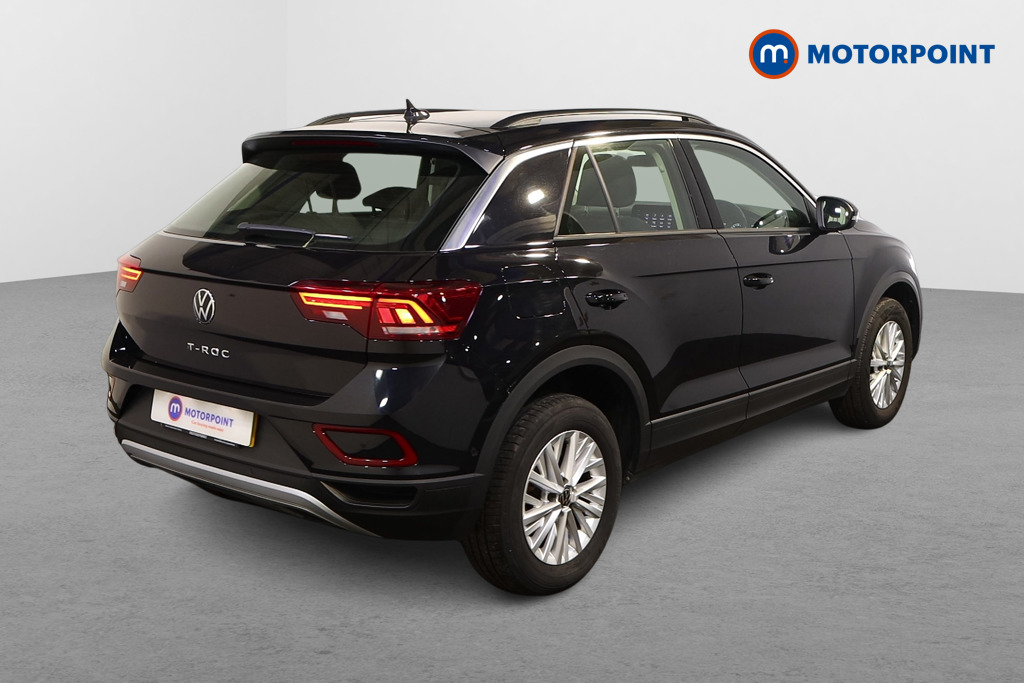 Volkswagen T-Roc Life Manual Petrol SUV - Stock Number (1602147) - Drivers side rear corner
