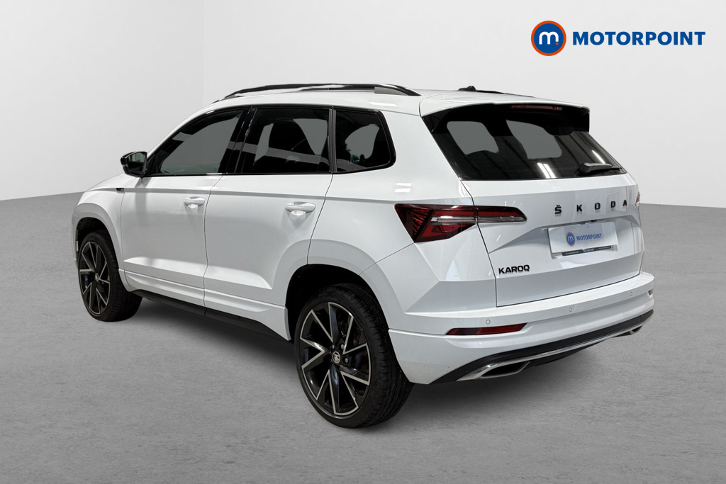 Skoda Karoq Sportline Automatic Petrol SUV - Stock Number (1602948) - Passenger side rear corner