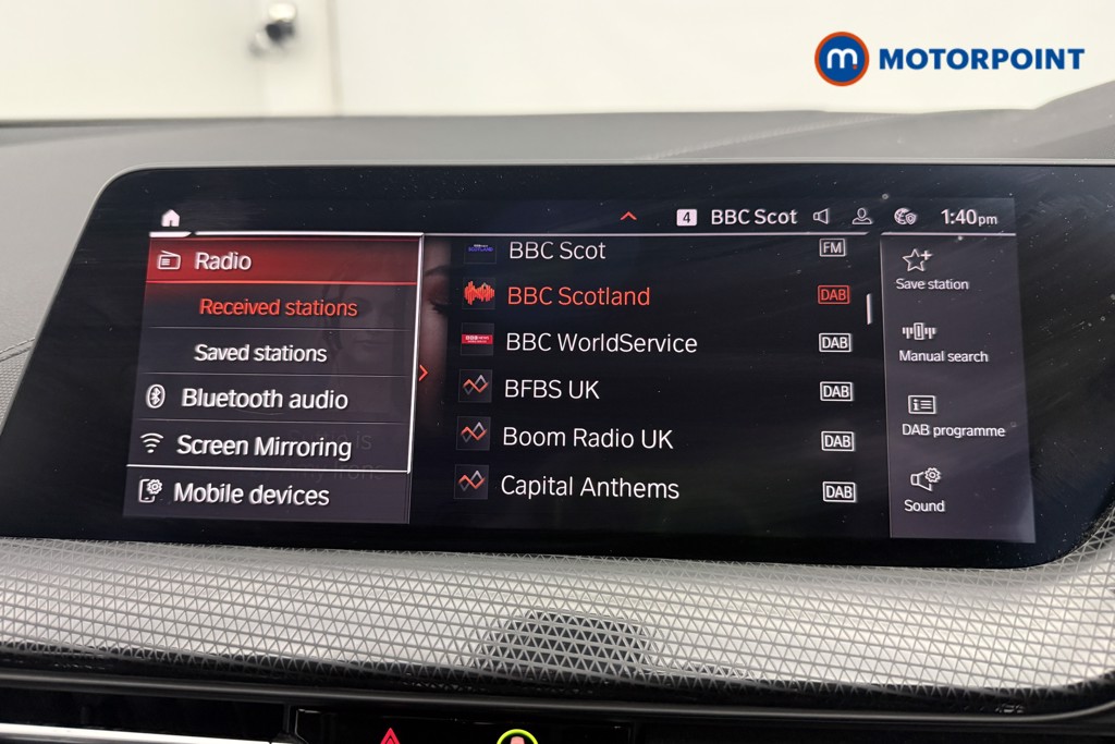 BMW 1 Series Sport Manual Petrol Hatchback - Stock Number (1603022) - 4th supplementary image