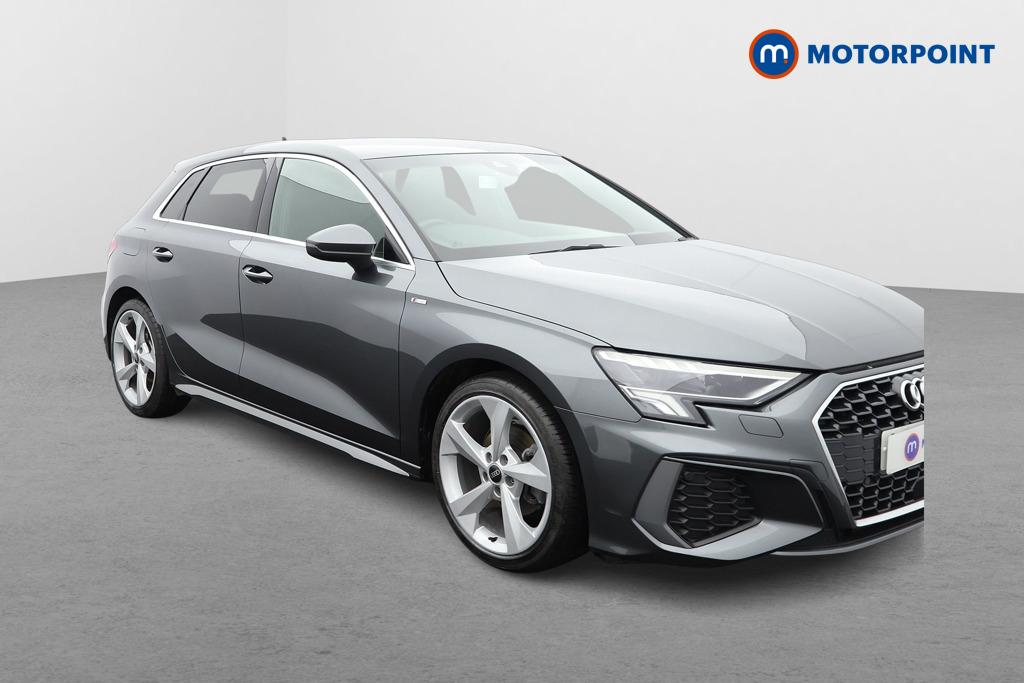 Audi A3 S Line Manual Petrol Hatchback - Stock Number (1603918) - Drivers side front corner