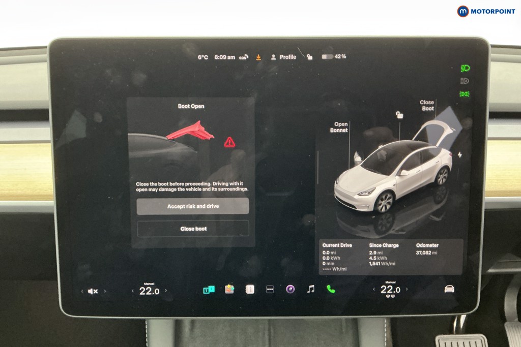 Tesla Model Y Long Range Automatic Electric SUV - Stock Number (1604870) - 2nd supplementary image