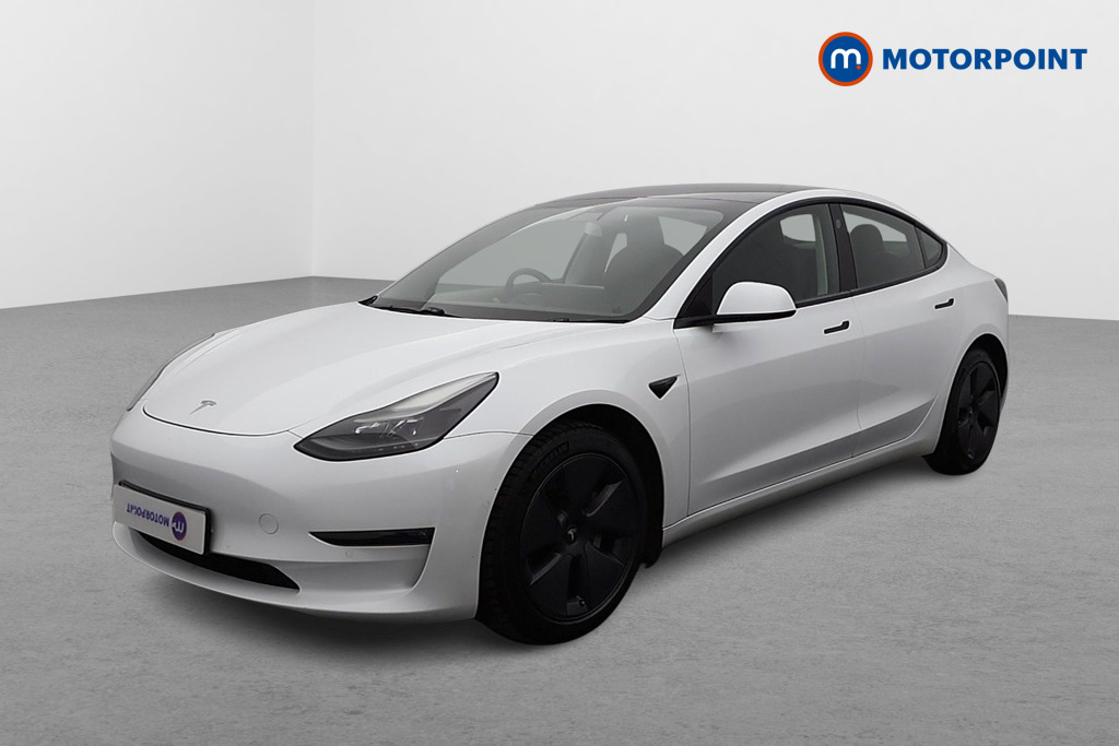 Tesla Model 3 Long Range Automatic Electric Saloon - Stock Number (1604872) - Passenger side front corner