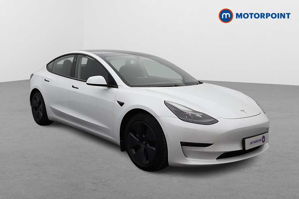 Tesla Model 3 Long Range Automatic Electric Saloon - Stock Number (1604872) - Drivers side front corner