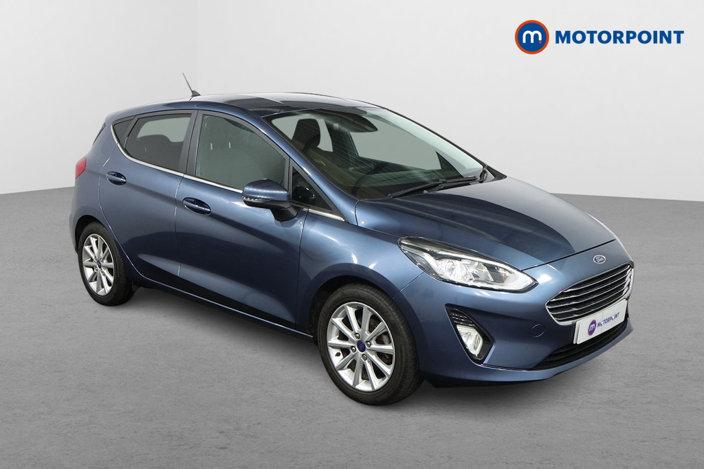 Ford Fiesta Titanium Manual Petrol Hatchback - Stock Number (1592449) - Drivers side front corner