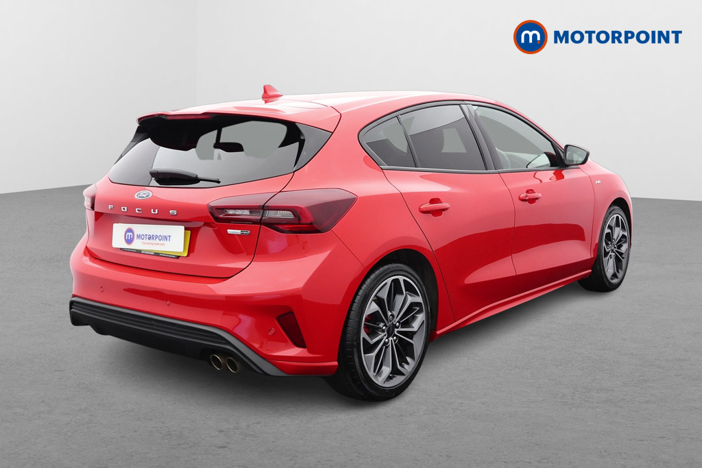 Ford Focus St-Line X Automatic Petrol Hatchback - Stock Number (1601322) - Drivers side rear corner