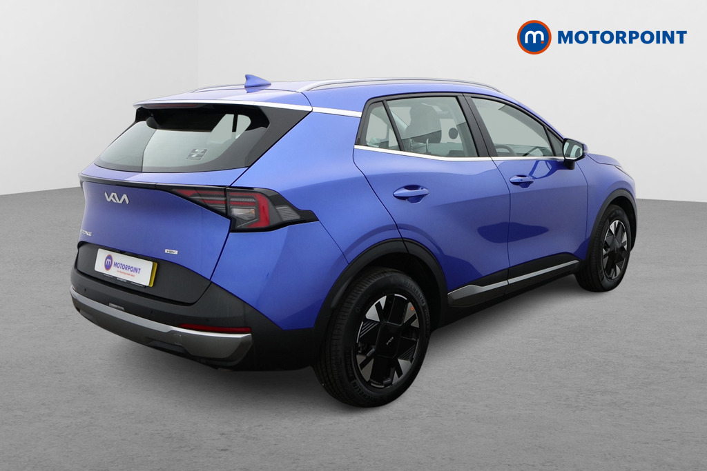 KIA Sportage Pure Automatic Petrol-Electric Hybrid SUV - Stock Number (1602012) - Drivers side rear corner