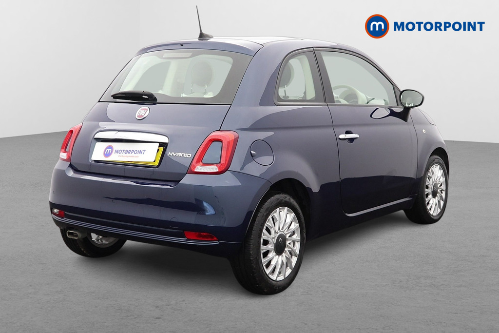 Fiat 500 Lounge Manual Petrol Hatchback - Stock Number (1603041) - Drivers side rear corner