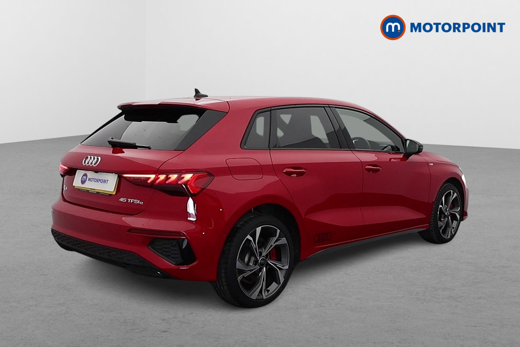 Audi A3 S Line Competition Automatic Petrol Plug-In Hybrid Hatchback - Stock Number (1605395) - Drivers side rear corner