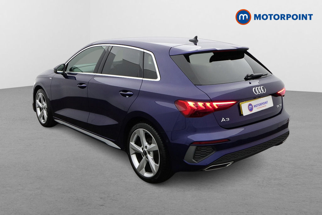 Audi A3 S Line Automatic Diesel Hatchback - Stock Number (1606045) - Passenger side rear corner