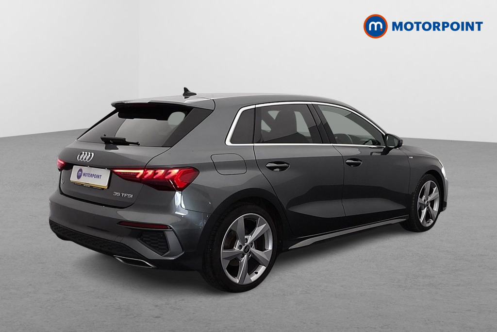 Audi A3 S Line Automatic Petrol Hatchback - Stock Number (1600171) - Drivers side rear corner