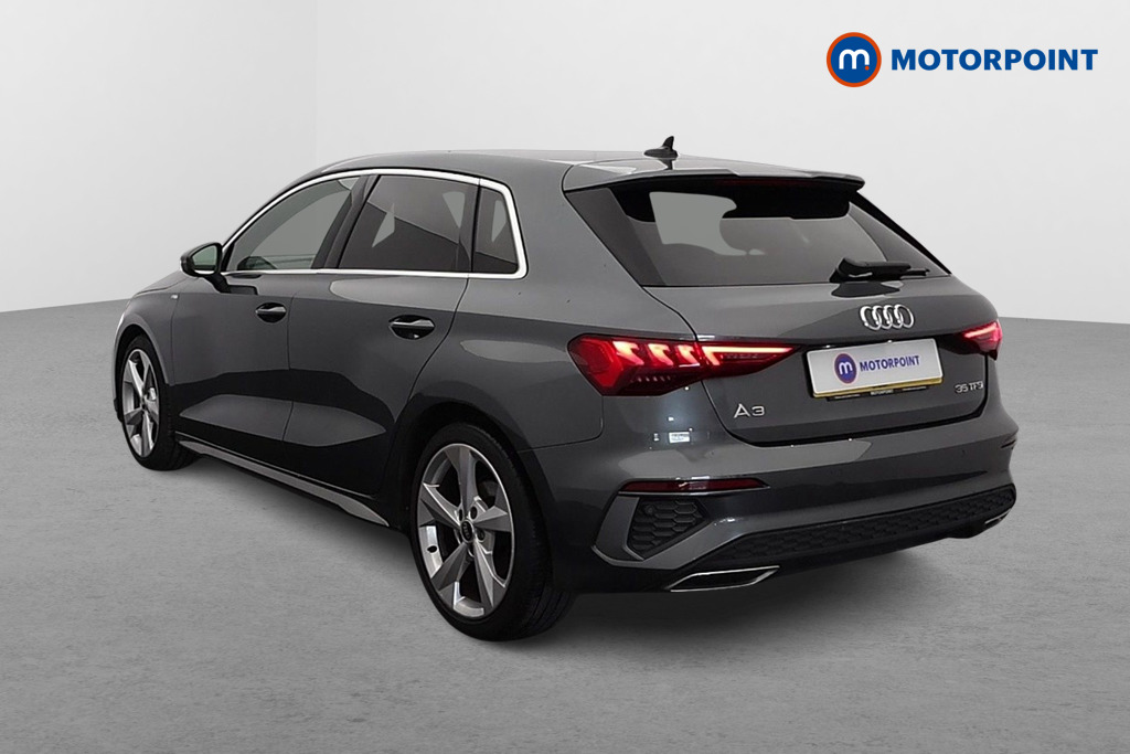 Audi A3 S Line Automatic Petrol Hatchback - Stock Number (1600171) - Passenger side rear corner