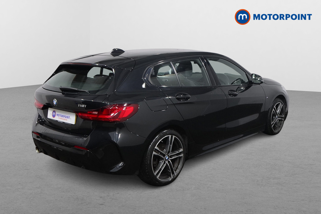 BMW 1 Series M Sport Automatic Petrol Hatchback - Stock Number (1597276) - Drivers side rear corner