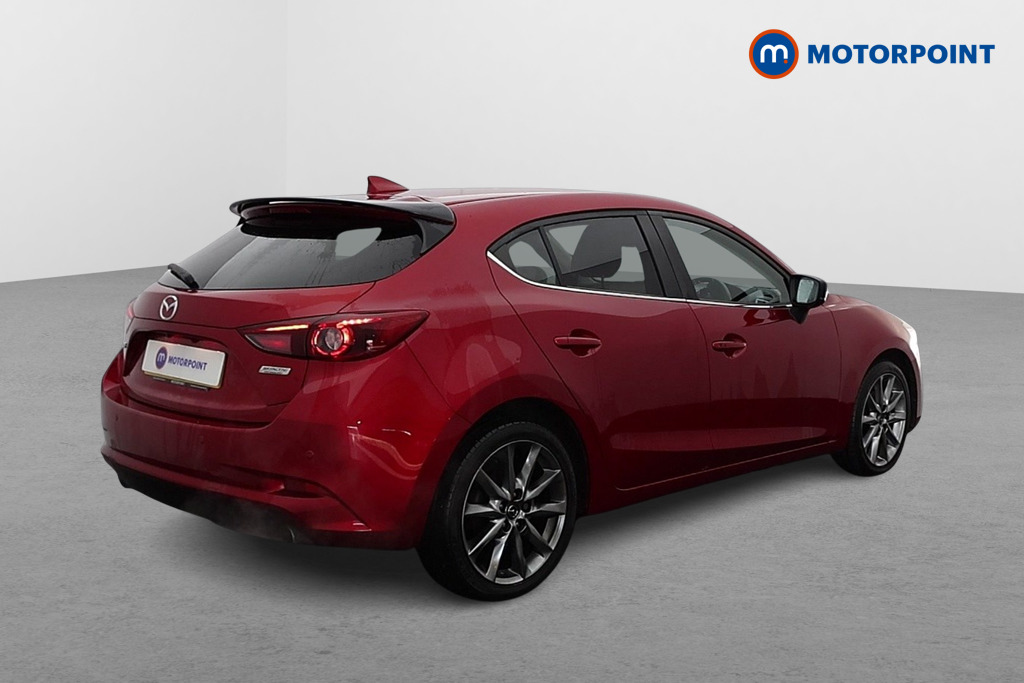 Mazda 3 Sport Black Manual Petrol Hatchback - Stock Number (1597946) - Drivers side rear corner