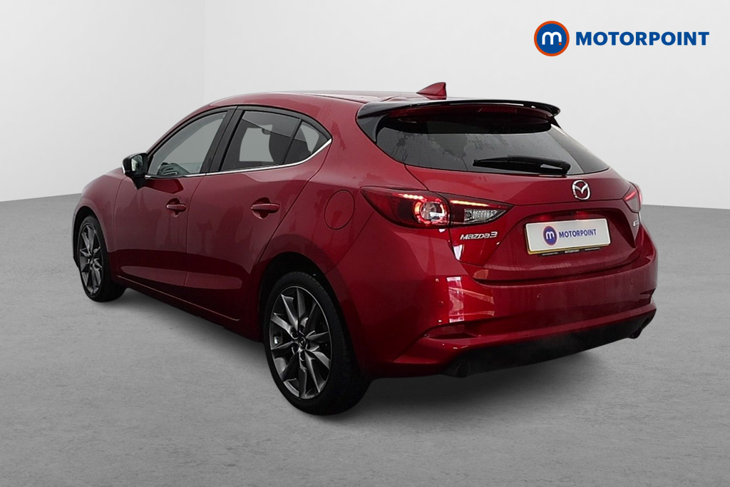 Mazda 3 Sport Black Manual Petrol Hatchback - Stock Number (1597946) - Passenger side rear corner