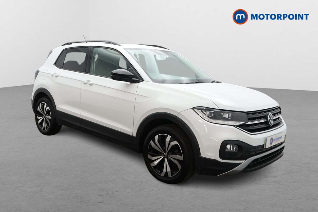 Volkswagen T-Cross Black Edition Manual Petrol SUV - Stock Number (1605339) - Drivers side front corner