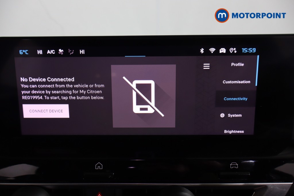 Citroen C4 E-Series Automatic Electric Hatchback - Stock Number (1605435) - 9th supplementary image