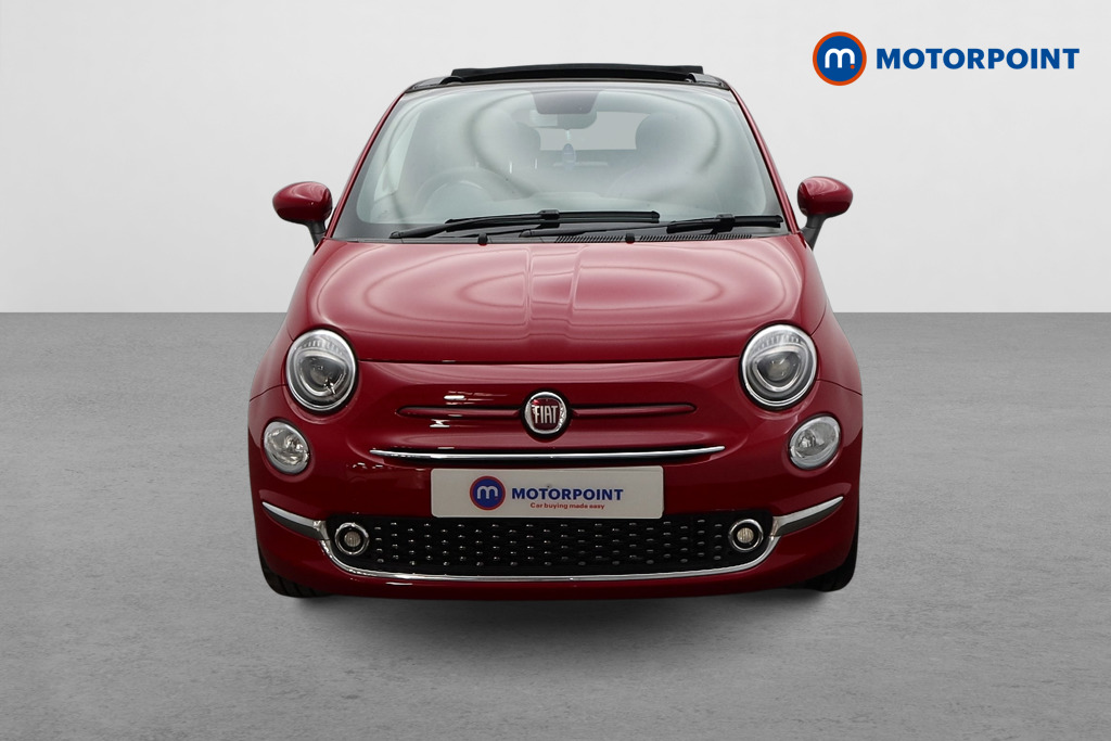 Fiat 500 RED Manual Petrol Convertible - Stock Number (1605554) - Front bumper