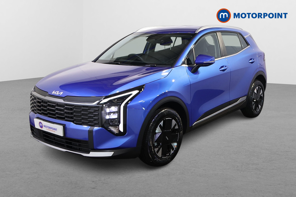 KIA Sportage Pure Automatic Petrol-Electric Hybrid SUV - Stock Number (1606012) - Passenger side front corner