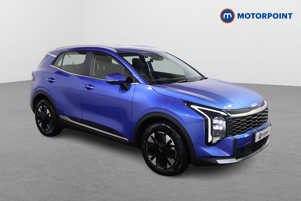KIA Sportage Pure Automatic Petrol-Electric Hybrid SUV - Stock Number (1606012) - Drivers side front corner