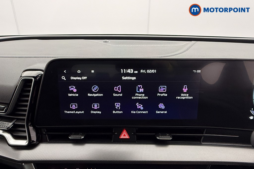 KIA Sportage Gt-Line Automatic Petrol-Electric Hybrid SUV - Stock Number (1600624) - 6th supplementary image