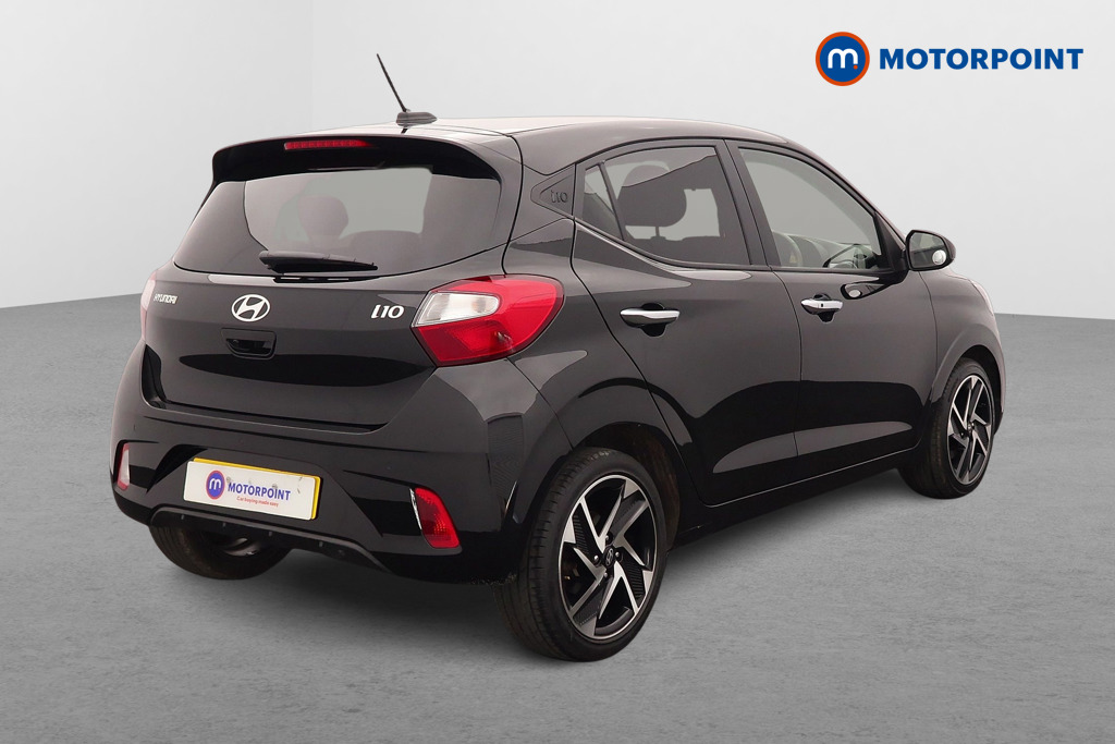 Hyundai I10 Premium Automatic Petrol Hatchback - Stock Number (1602000) - Drivers side rear corner