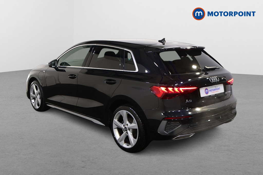 Audi A3 S Line Automatic Petrol Plug-In Hybrid Hatchback - Stock Number (1603922) - Passenger side rear corner