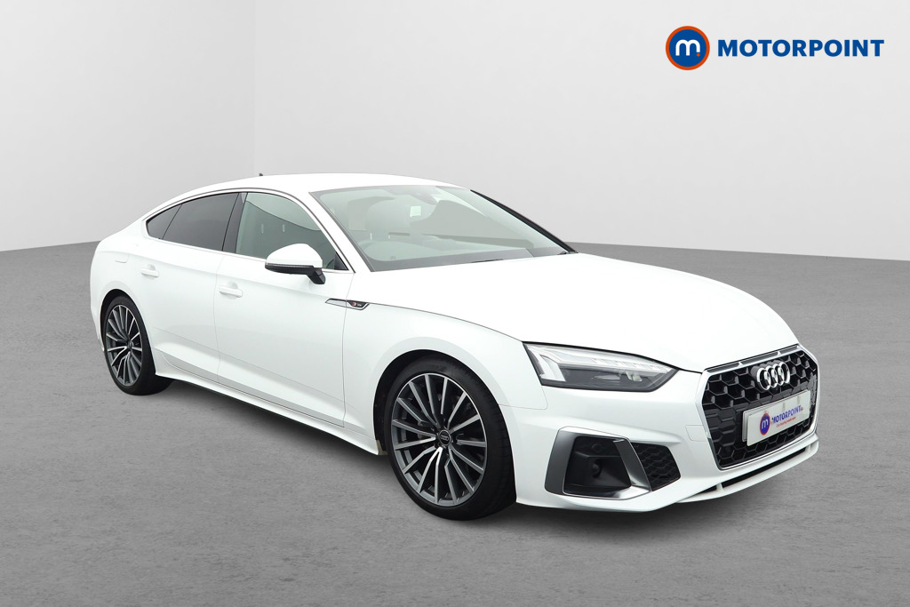 Audi A5 S Line Automatic Petrol Hatchback - Stock Number (1604275) - Drivers side front corner