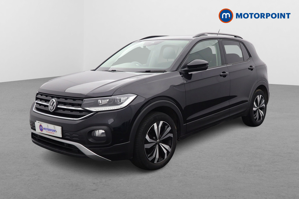 Volkswagen T-Cross Black Edition Manual Petrol SUV - Stock Number (1604306) - Passenger side front corner