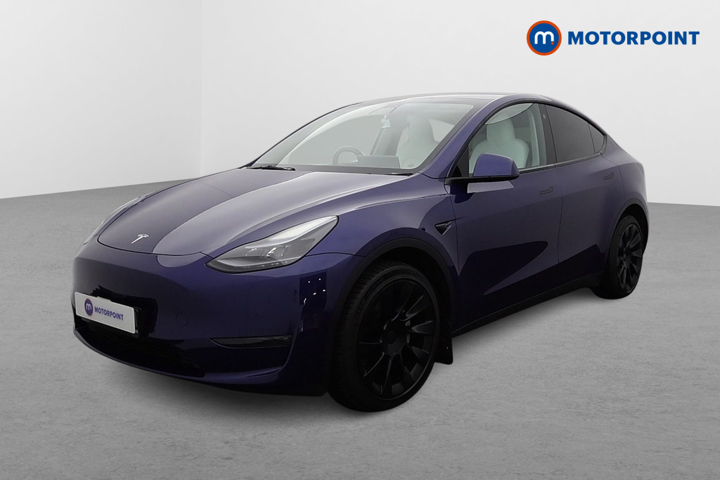 Tesla Model Y Long Range Automatic Electric SUV - Stock Number (1604866) - Passenger side front corner