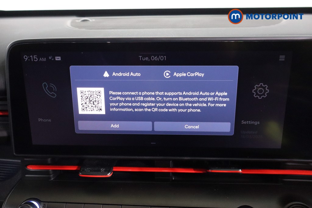 Hyundai Kona N Line Automatic Petrol-Electric Hybrid SUV - Stock Number (1605078) - 10th supplementary image