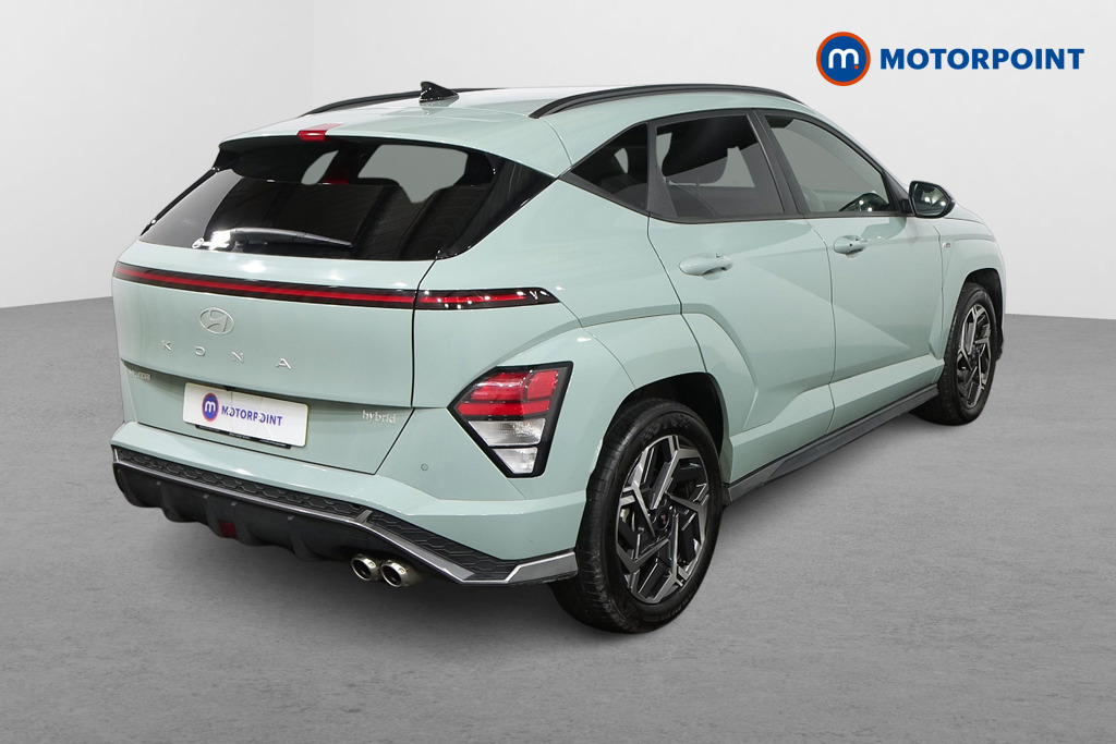 Hyundai Kona N Line Automatic Petrol-Electric Hybrid SUV - Stock Number (1605078) - Drivers side rear corner