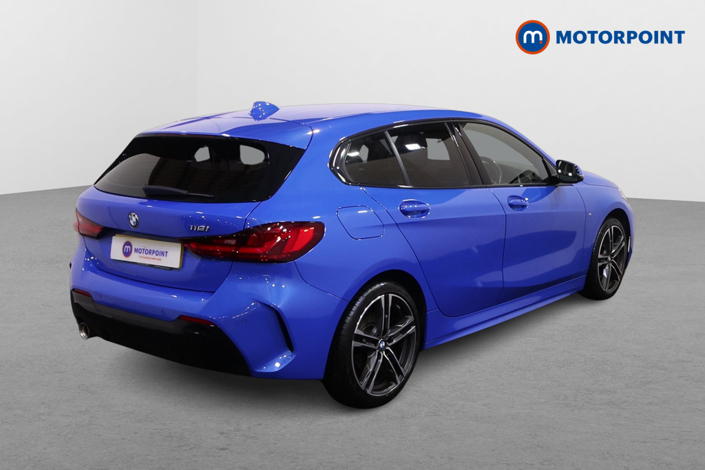 BMW 1 Series M Sport Manual Petrol Hatchback - Stock Number (1606505) - Drivers side rear corner