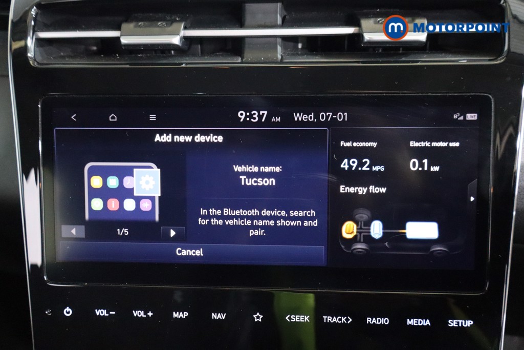 Hyundai Tucson Se Connect Automatic Petrol-Electric Hybrid SUV - Stock Number (1595183) - 8th supplementary image