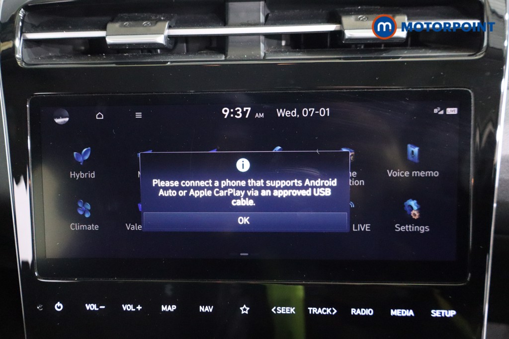 Hyundai Tucson Se Connect Automatic Petrol-Electric Hybrid SUV - Stock Number (1595183) - 9th supplementary image