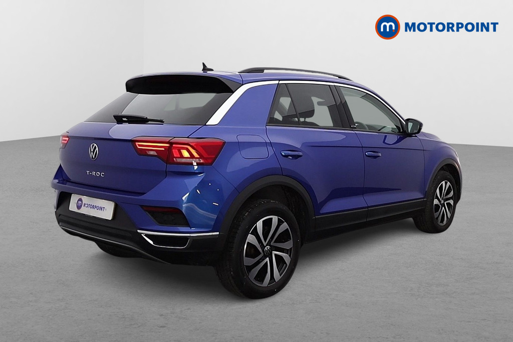 Volkswagen T-Roc Active Manual Petrol SUV - Stock Number (1599394) - Drivers side rear corner