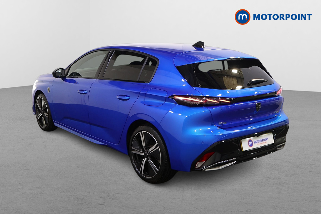 Peugeot 308 GT Automatic Petrol Plug-In Hybrid Hatchback - Stock Number (1600669) - Passenger side rear corner