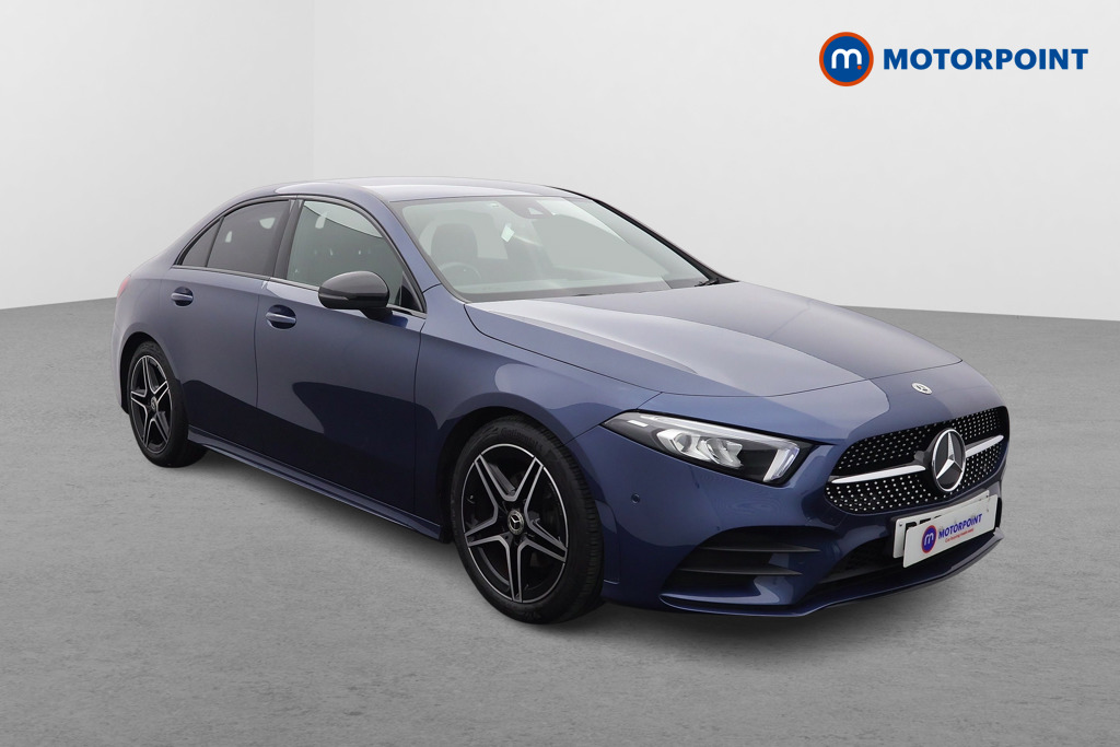 Mercedes-Benz A Class Amg Line Automatic Petrol Saloon - Stock Number (1604564) - Drivers side front corner