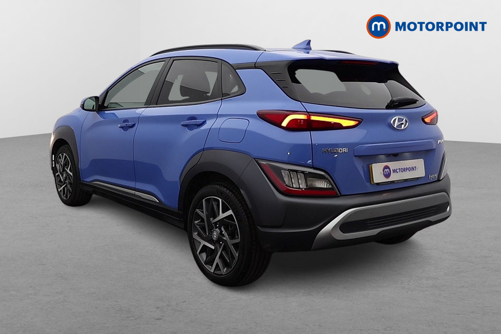 Hyundai Kona Premium Automatic Petrol-Electric Hybrid SUV - Stock Number (1604727) - Passenger side rear corner
