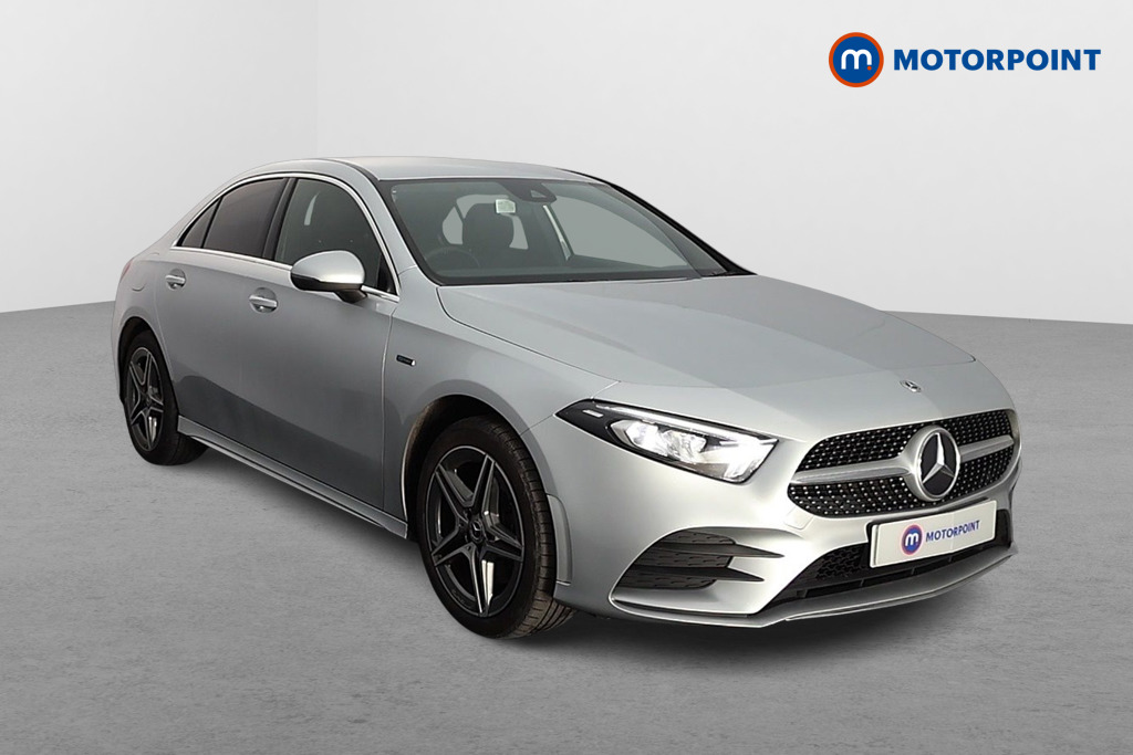 Mercedes-Benz A Class Amg Line Automatic Petrol Plug-In Hybrid Saloon - Stock Number (1605114) - Drivers side front corner
