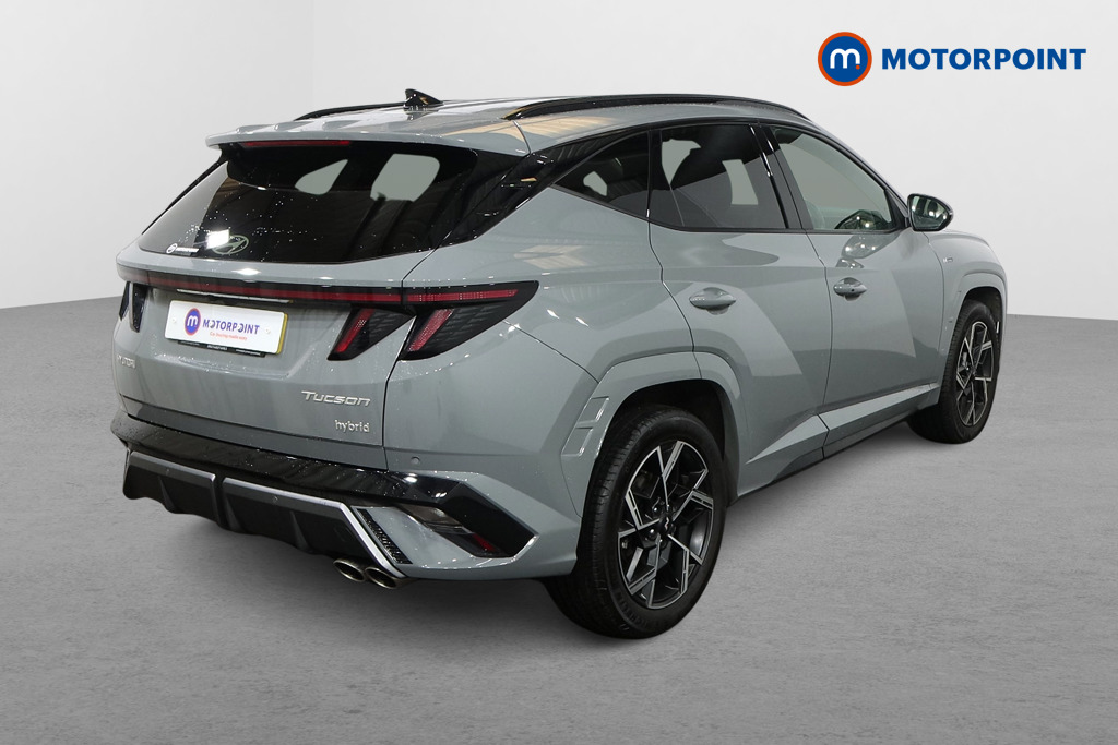 Hyundai Tucson N Line Automatic Petrol-Electric Hybrid SUV - Stock Number (1605573) - Drivers side rear corner