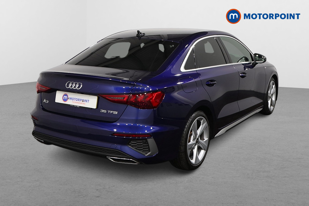 Audi A3 S Line Automatic Petrol Saloon - Stock Number (1605961) - Drivers side rear corner