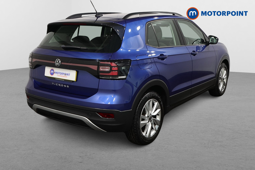 Volkswagen T-Cross SE Manual Petrol SUV - Stock Number (1606088) - Drivers side rear corner