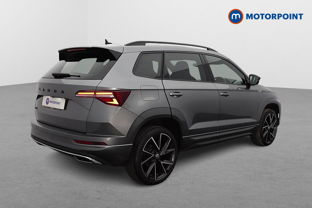 Skoda Karoq Sportline Manual Petrol SUV - Stock Number (1606709) - Drivers side rear corner