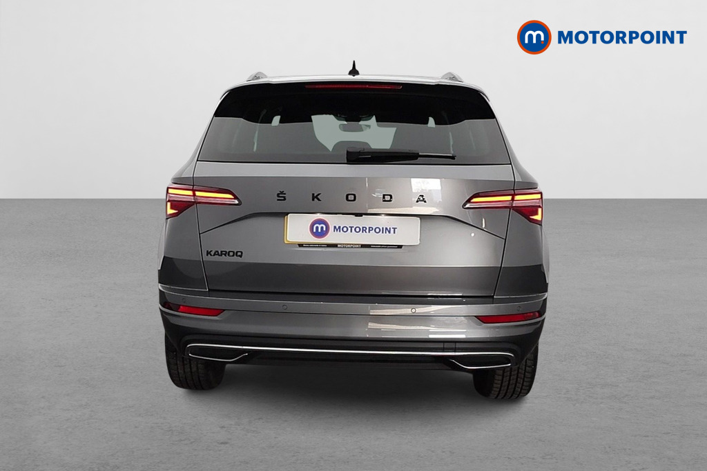 Skoda Karoq Sportline Manual Petrol SUV - Stock Number (1606709) - Rear bumper
