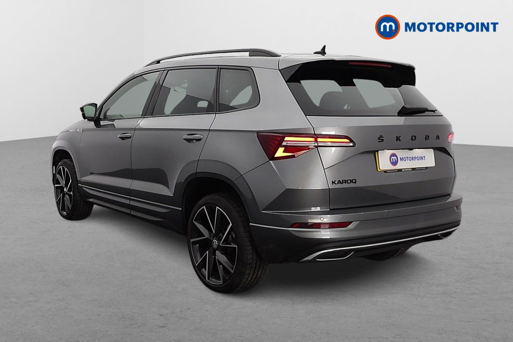 Skoda Karoq Sportline Manual Petrol SUV - Stock Number (1606709) - Passenger side rear corner