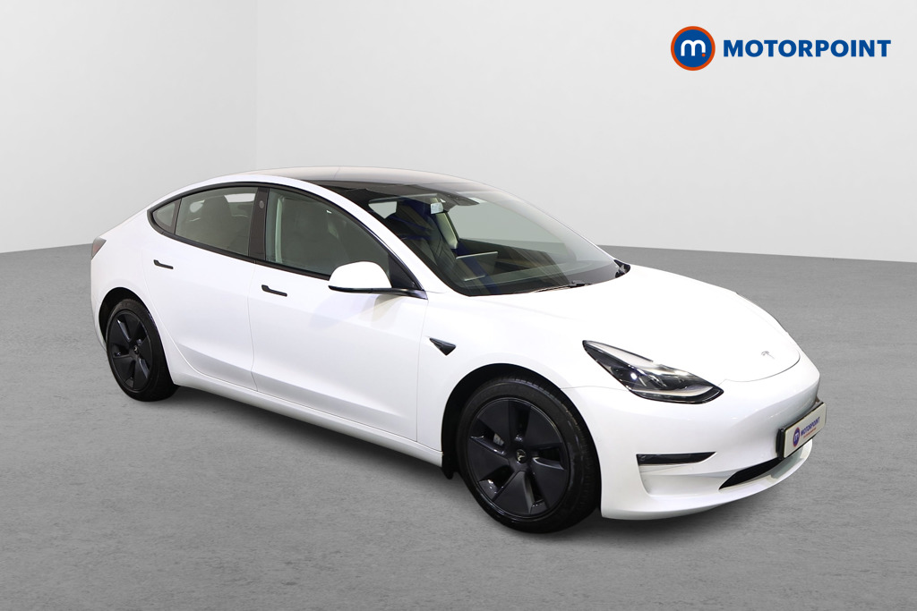 Tesla Model 3 Long Range Automatic Electric Saloon - Stock Number (1599540) - Drivers side front corner