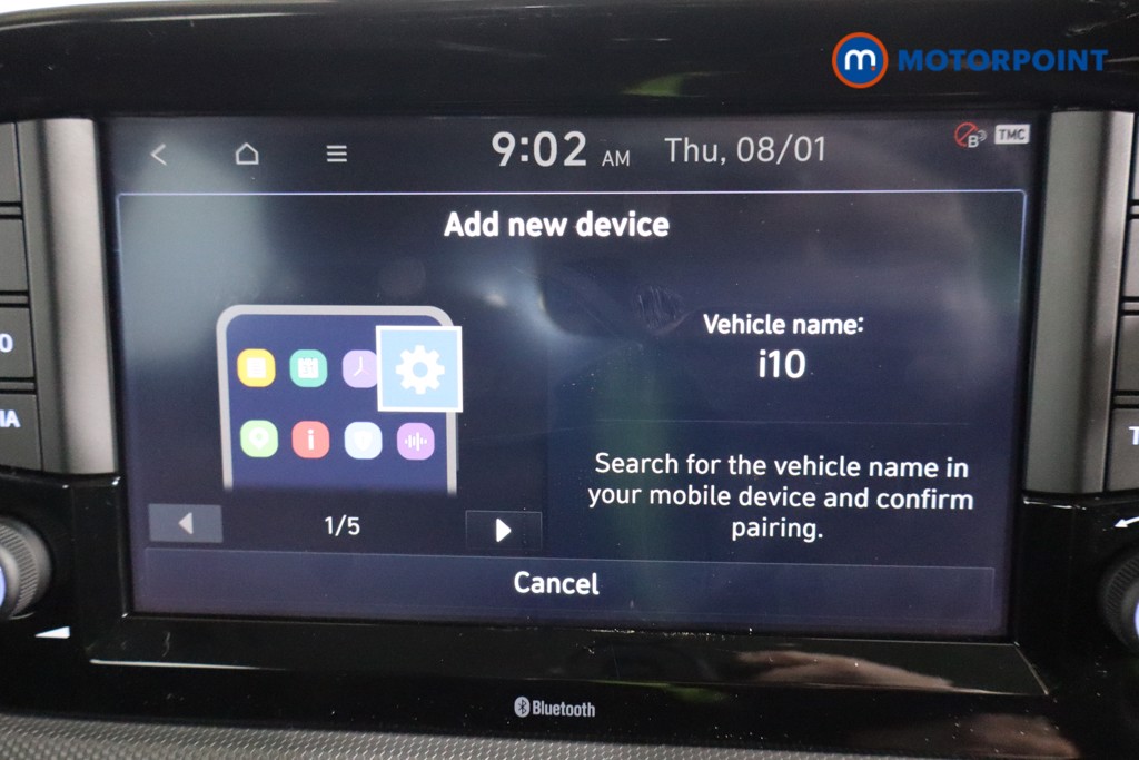 Hyundai I10 Advance Manual Petrol Hatchback - Stock Number (1604707) - 7th supplementary image