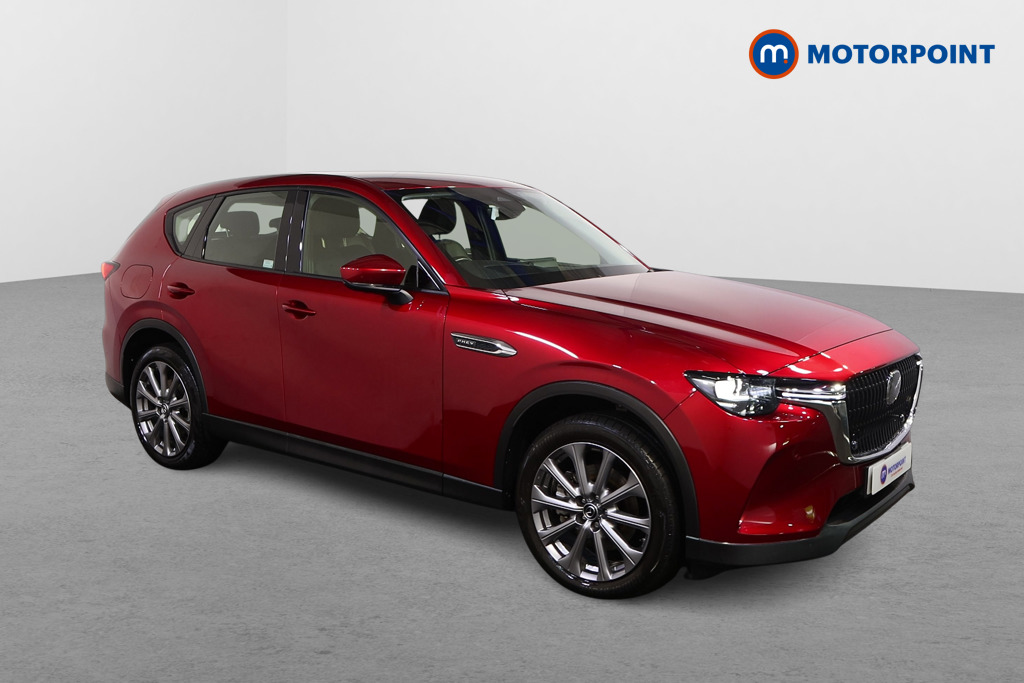 Mazda Cx-60 Exclusive-Line Automatic Petrol Plug-In Hybrid SUV - Stock Number (1604940) - Drivers side front corner